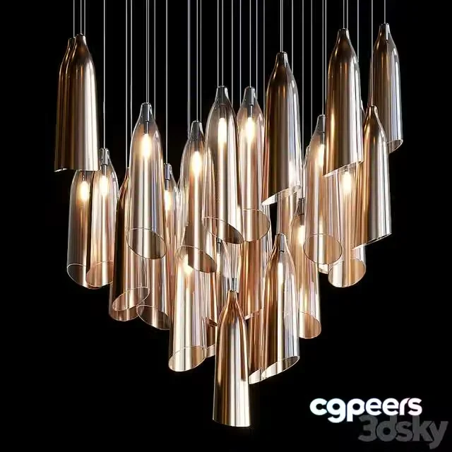 3ds Max Free – Droplight – Vargov Design (crystal glass)