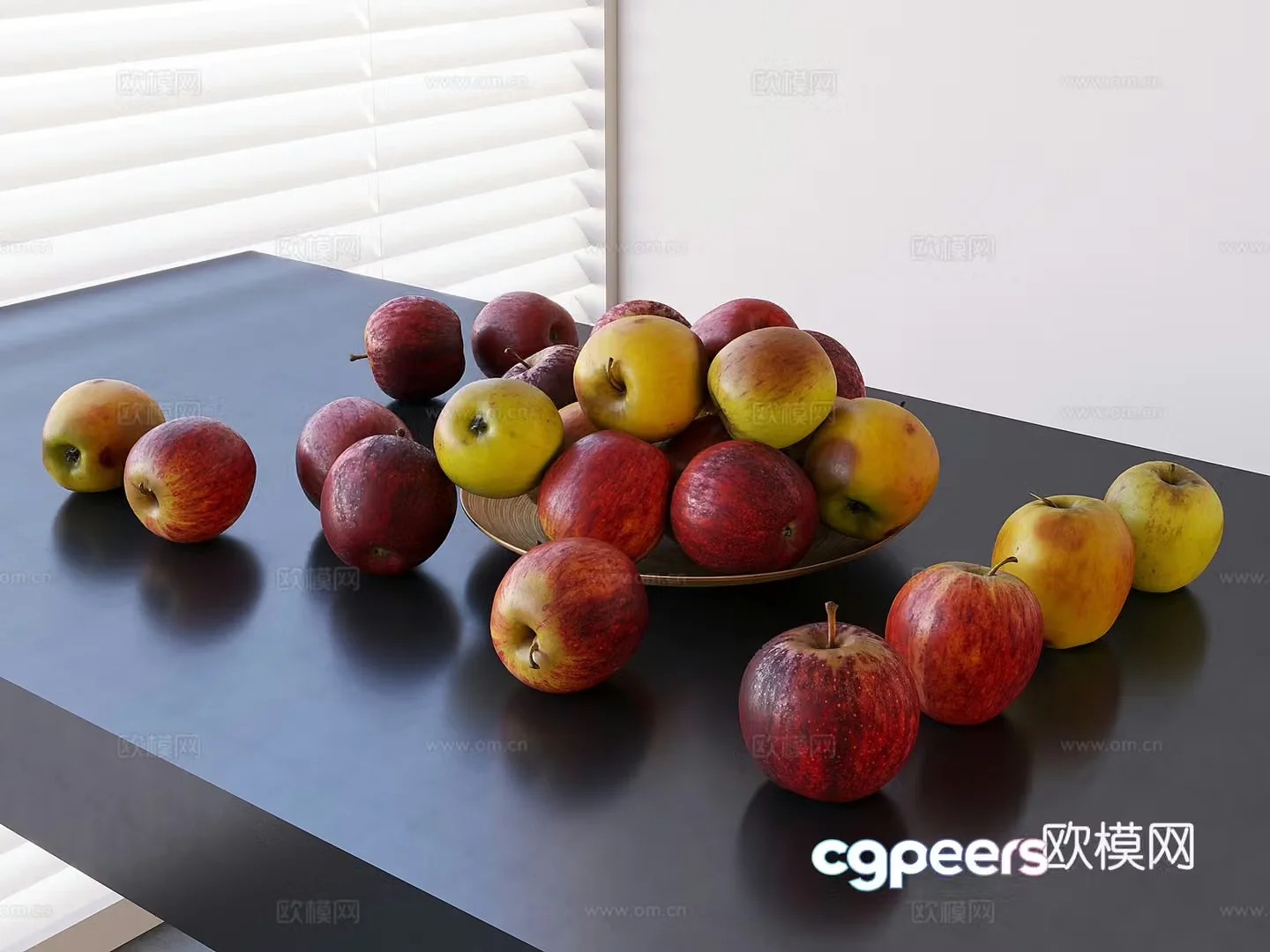Fruit Apple 3D model