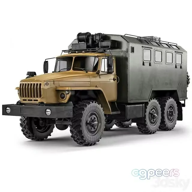 3ds Max Free – Ural 4320 kung 2015