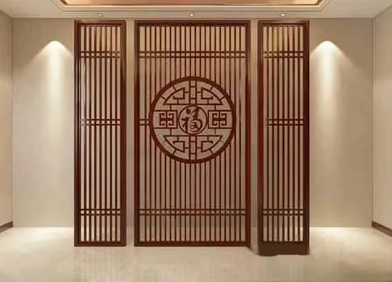 Asian-Inspired Decorative Wall 3D Model – 6803 – VRAY Render