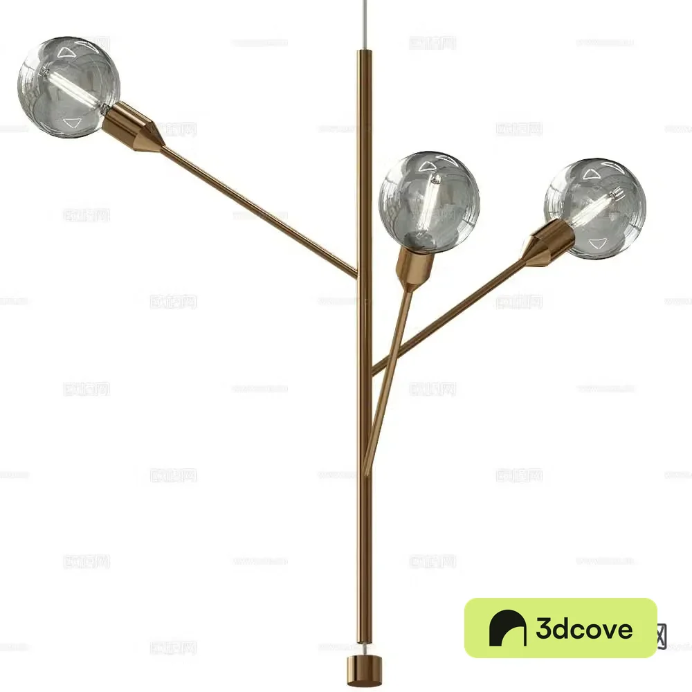 MODO glass chandelier