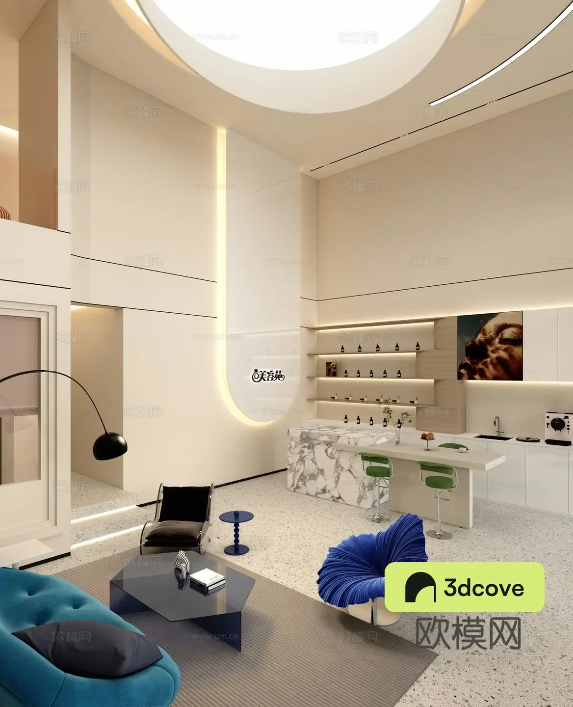Beauty salon hall spa reception hall Beauty salon front desk reception hall