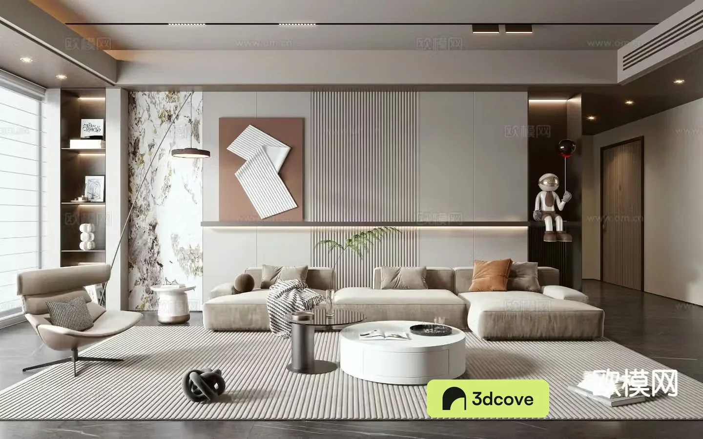 Light luxury living room