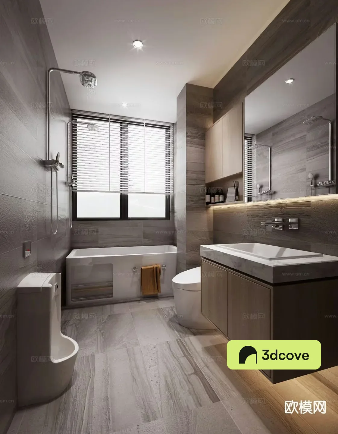 Modern bathroom