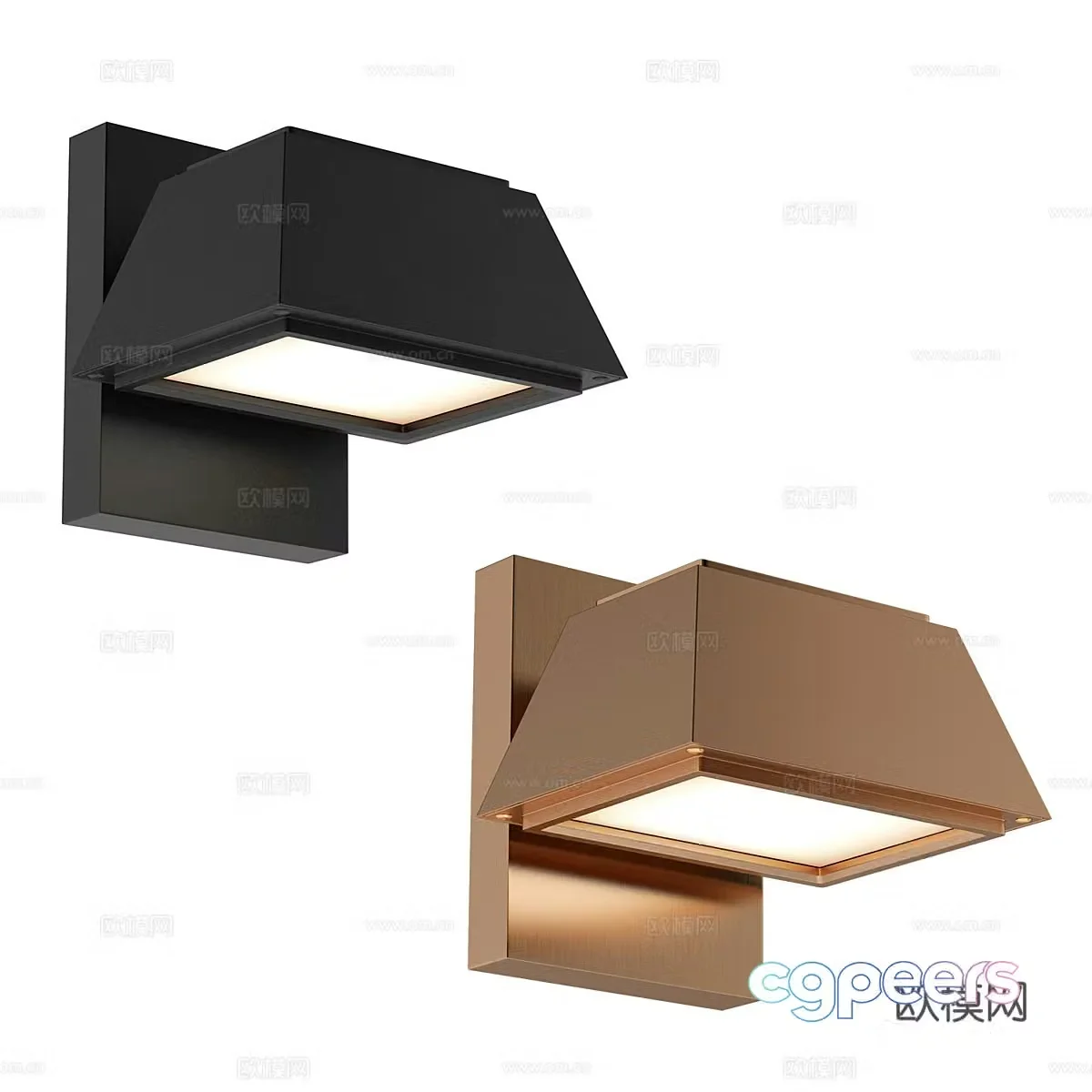 Modern simple and light luxury wall lamp Wall lamp Simple and light luxury wall lamp Decorative wall lamp Lamp 3D model