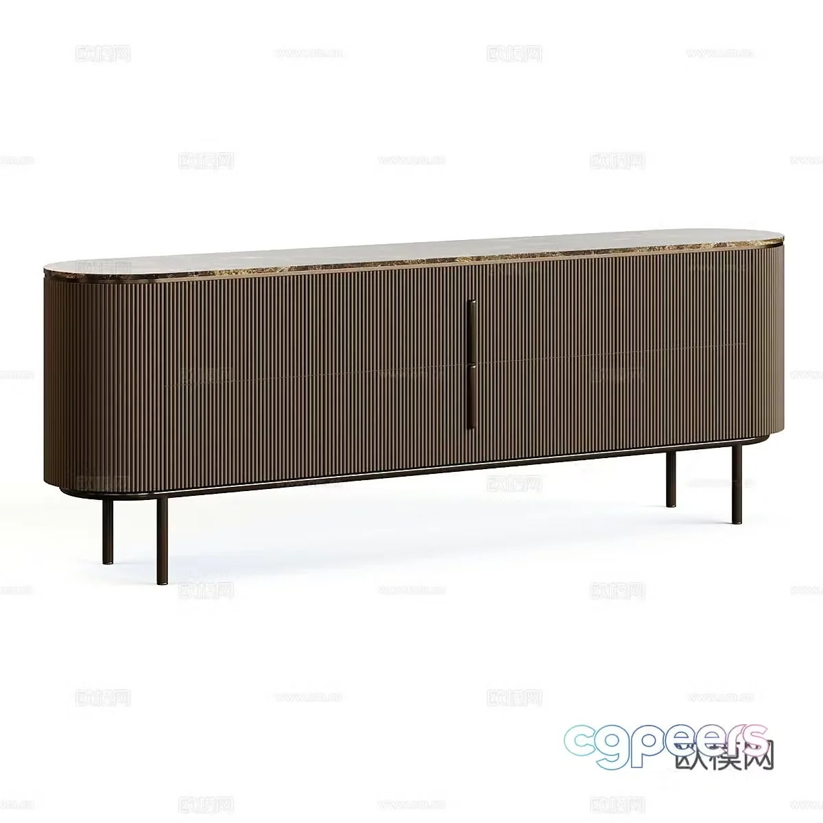 New Chinese TV cabinet 3D model