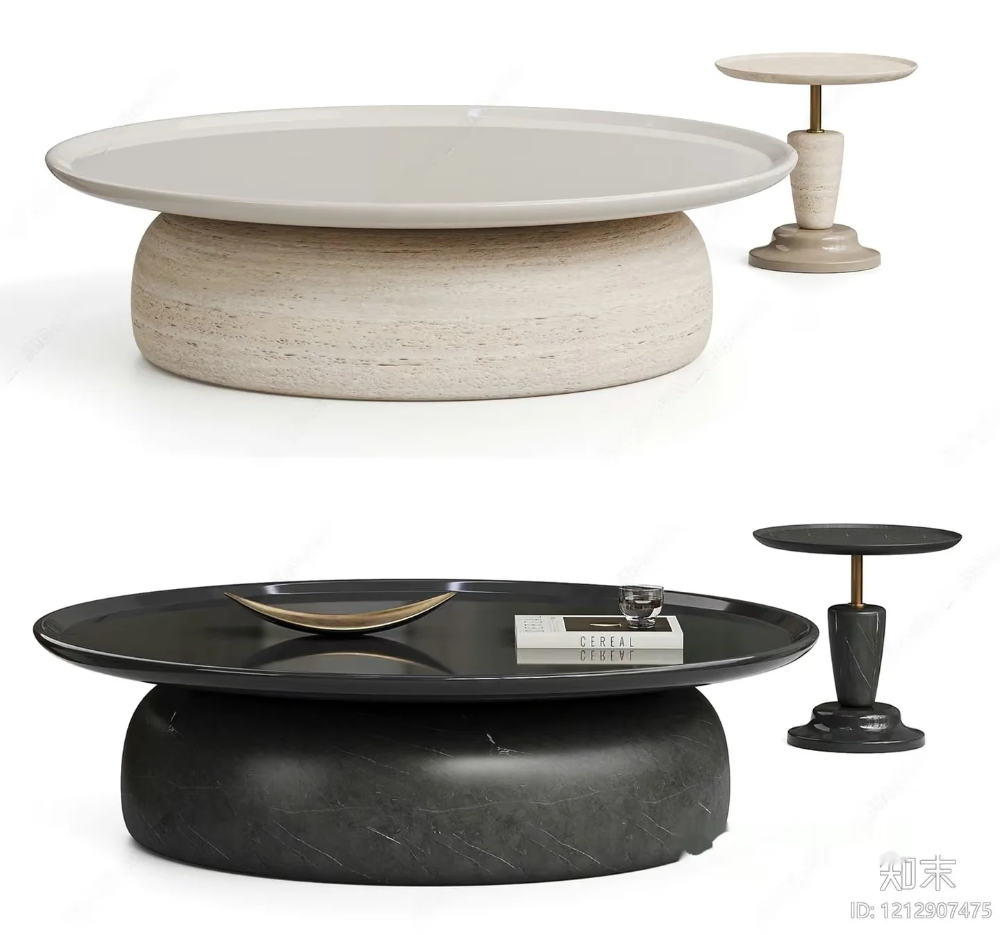 Modern Coffee Table 3D Model – 4799 – VRAY Render