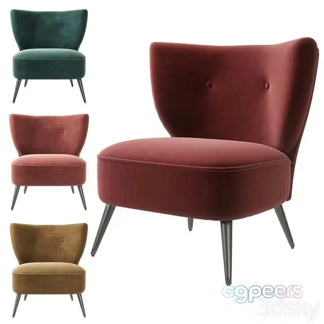 3ds Max Free – Franck Chair AM.PM