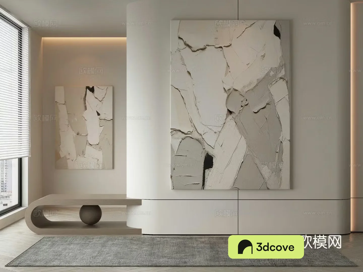 Modern decorative painting Texture painting Abstract painting