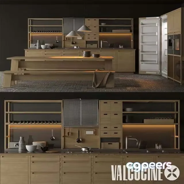 3ds Max Free – Valcucine – Sine tempore, gaggenau pack