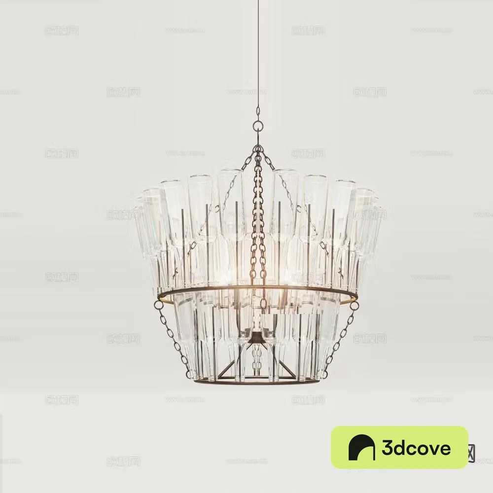 Light luxury chandelier restaurant chandelier