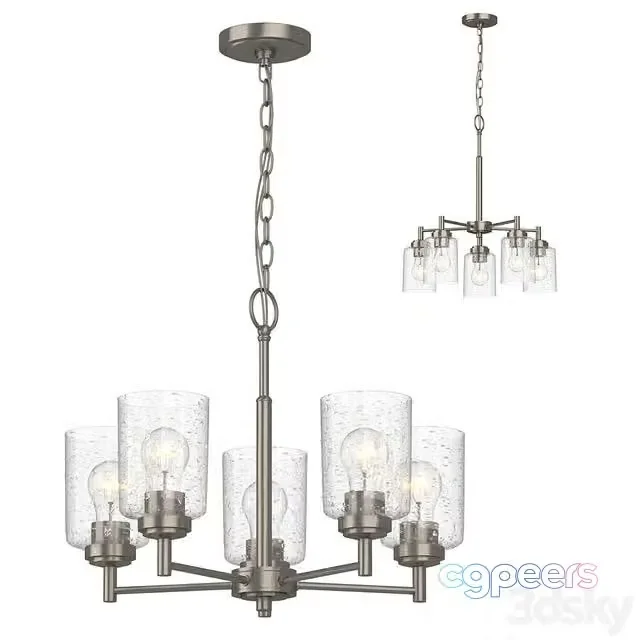 3ds Max Free – Kichler Winslow chandelier