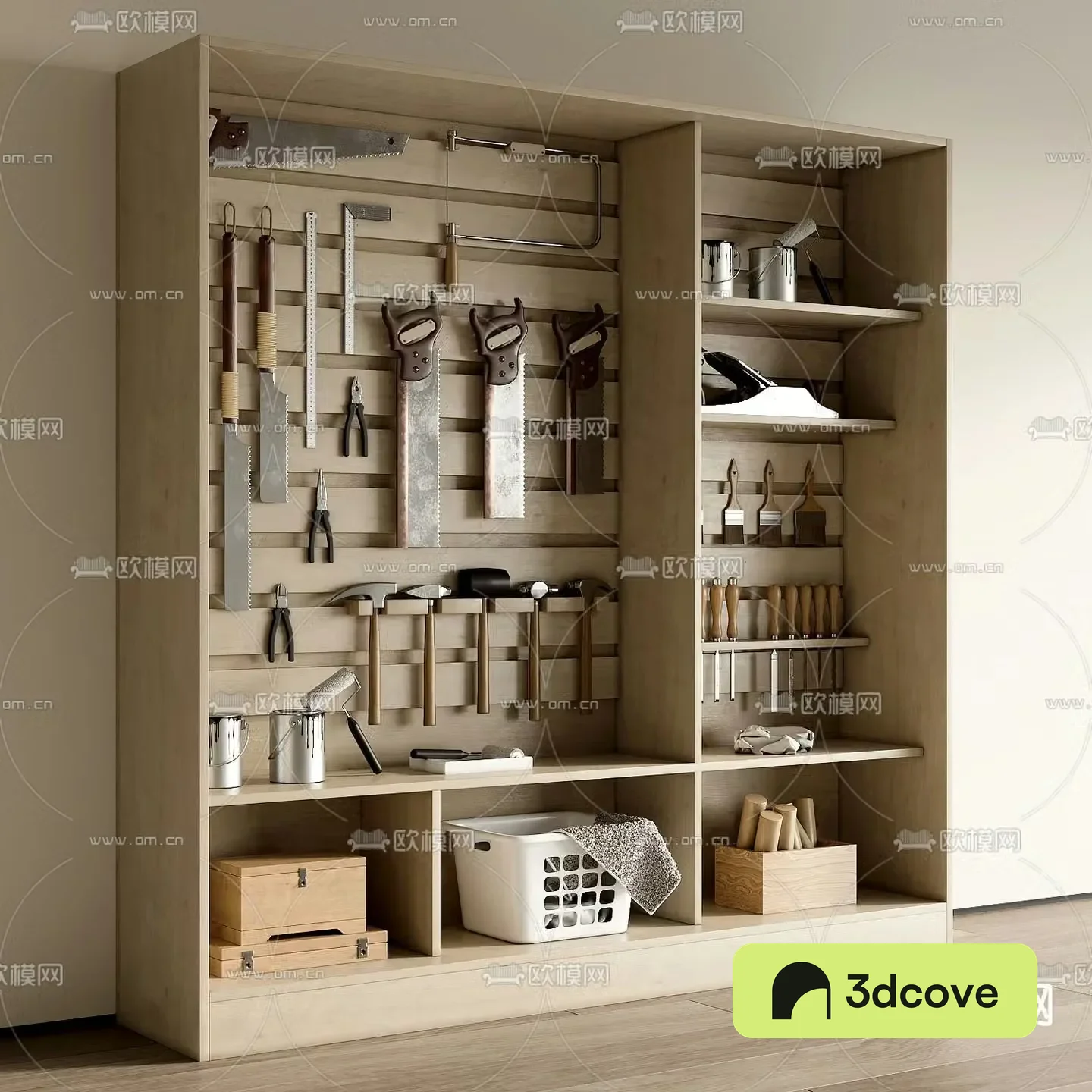 Modern tool cabinet