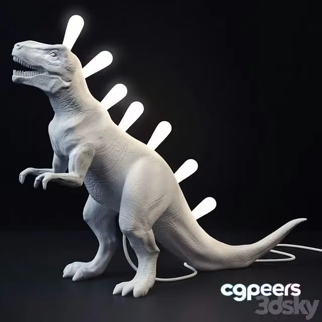 3ds Max Free – Seletti Jurassic Lamp Rex