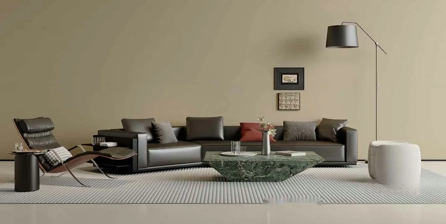Modern Living Room 3D Model – 1524 – VRAY Render
