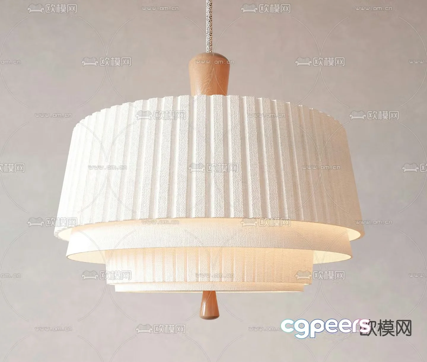 Medieval style chandelier round chandelier 3d model
