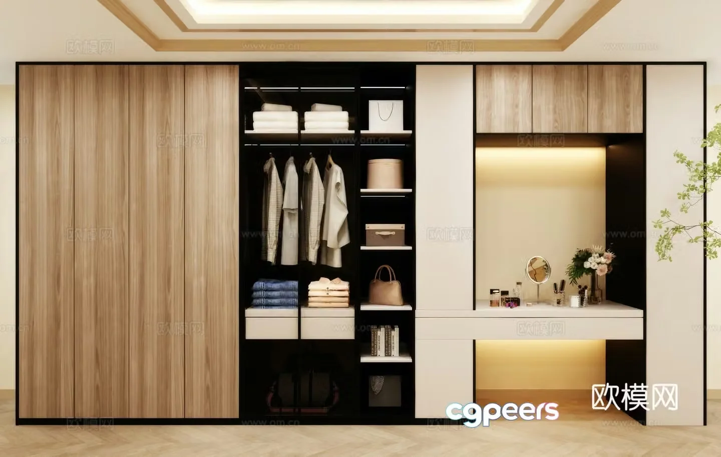 Wardrobe Design Wardrobe Wardrobe Chair Bedroom Wardrobe Hotel Wardrobe 3D Model