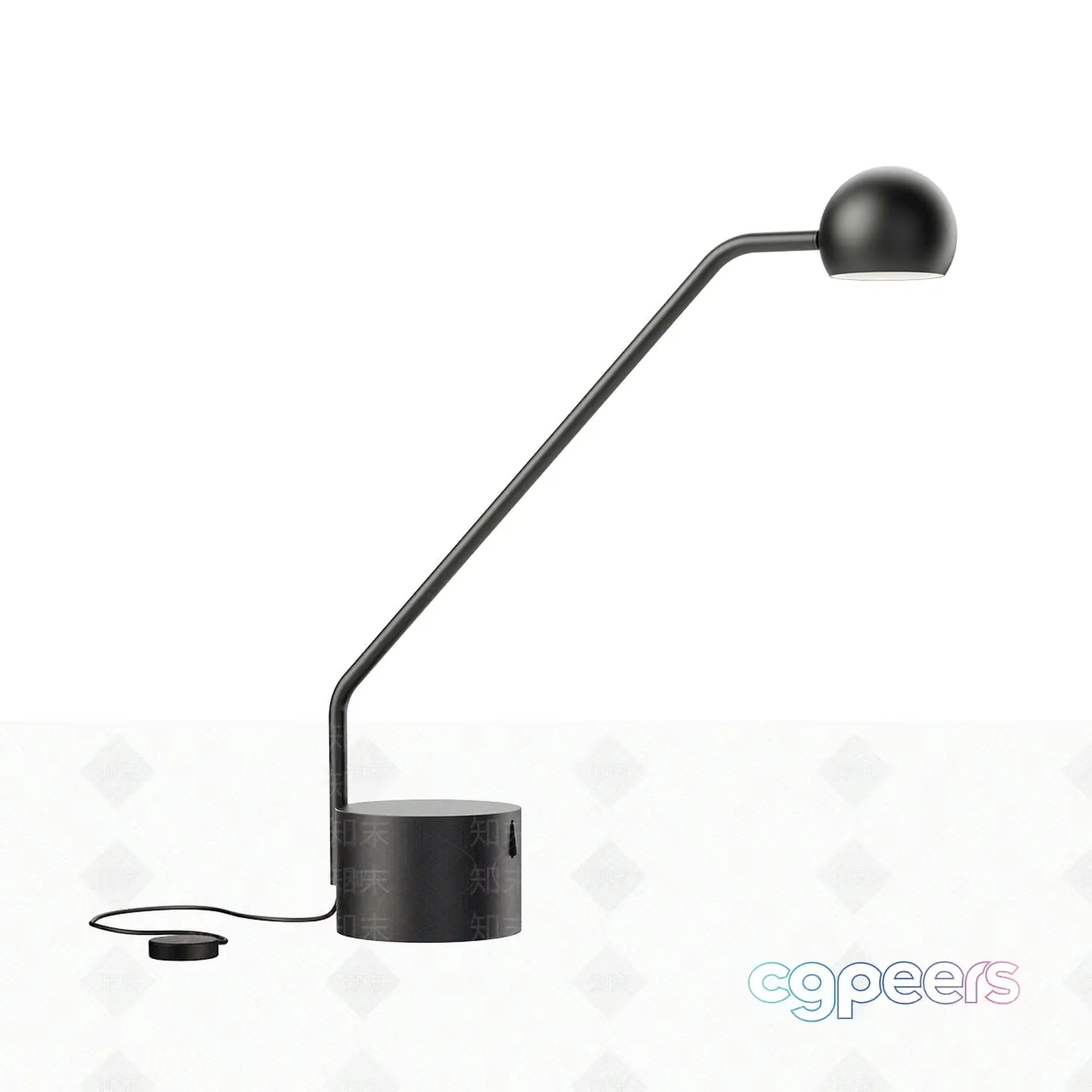 Modern Desk Lamp 3D Model – 10900 – VRAY Render