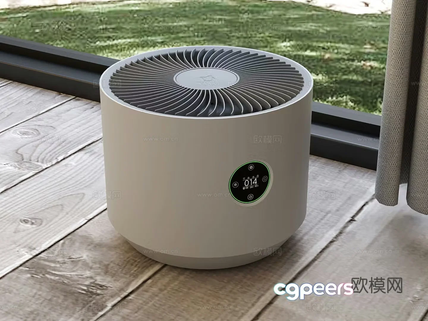 Modern air purifier Smart air purifier 3D model