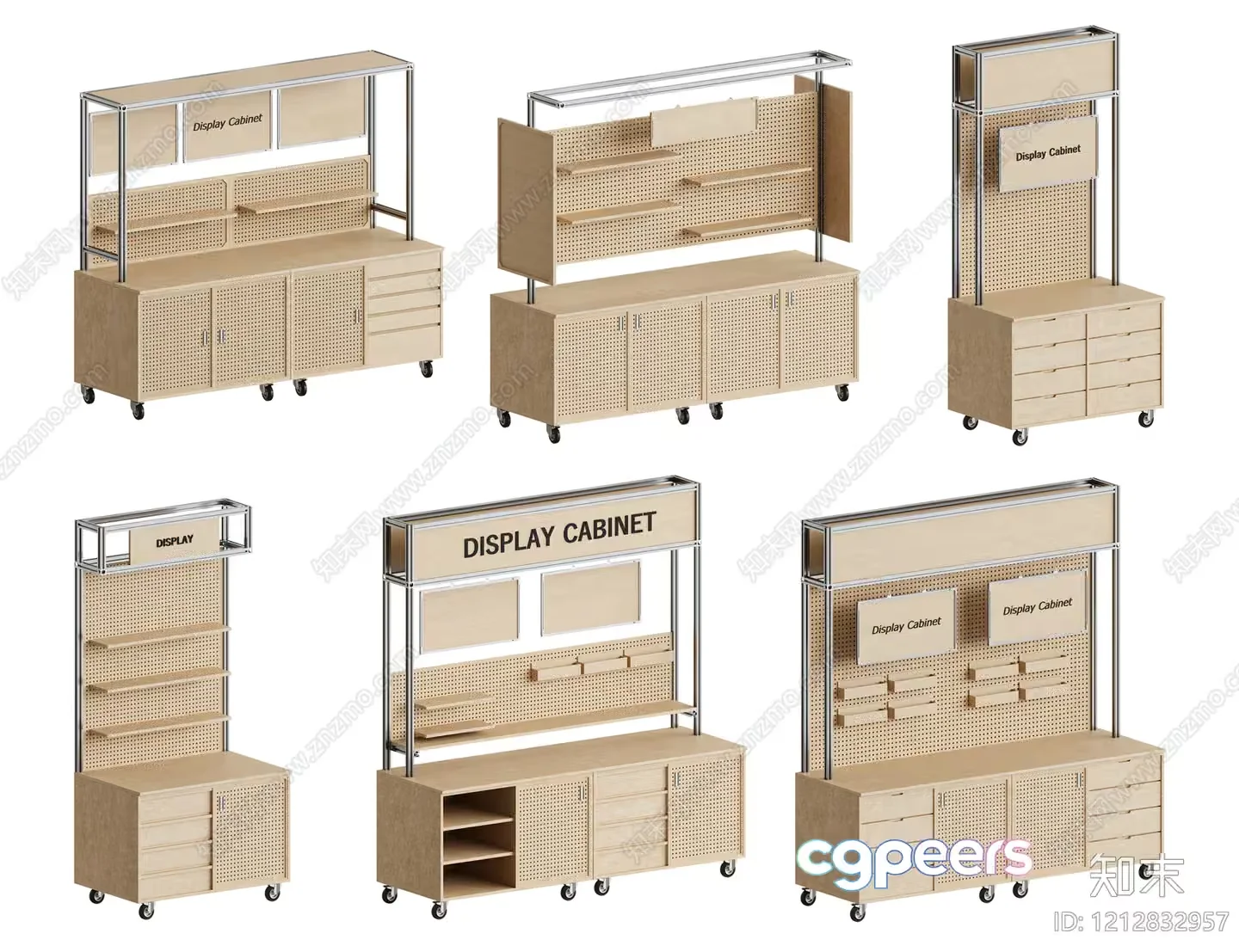 Display Cabinet 3D Model – 5956 – VRAY Render