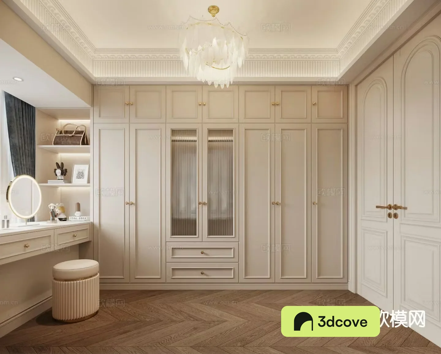 French cloakroom