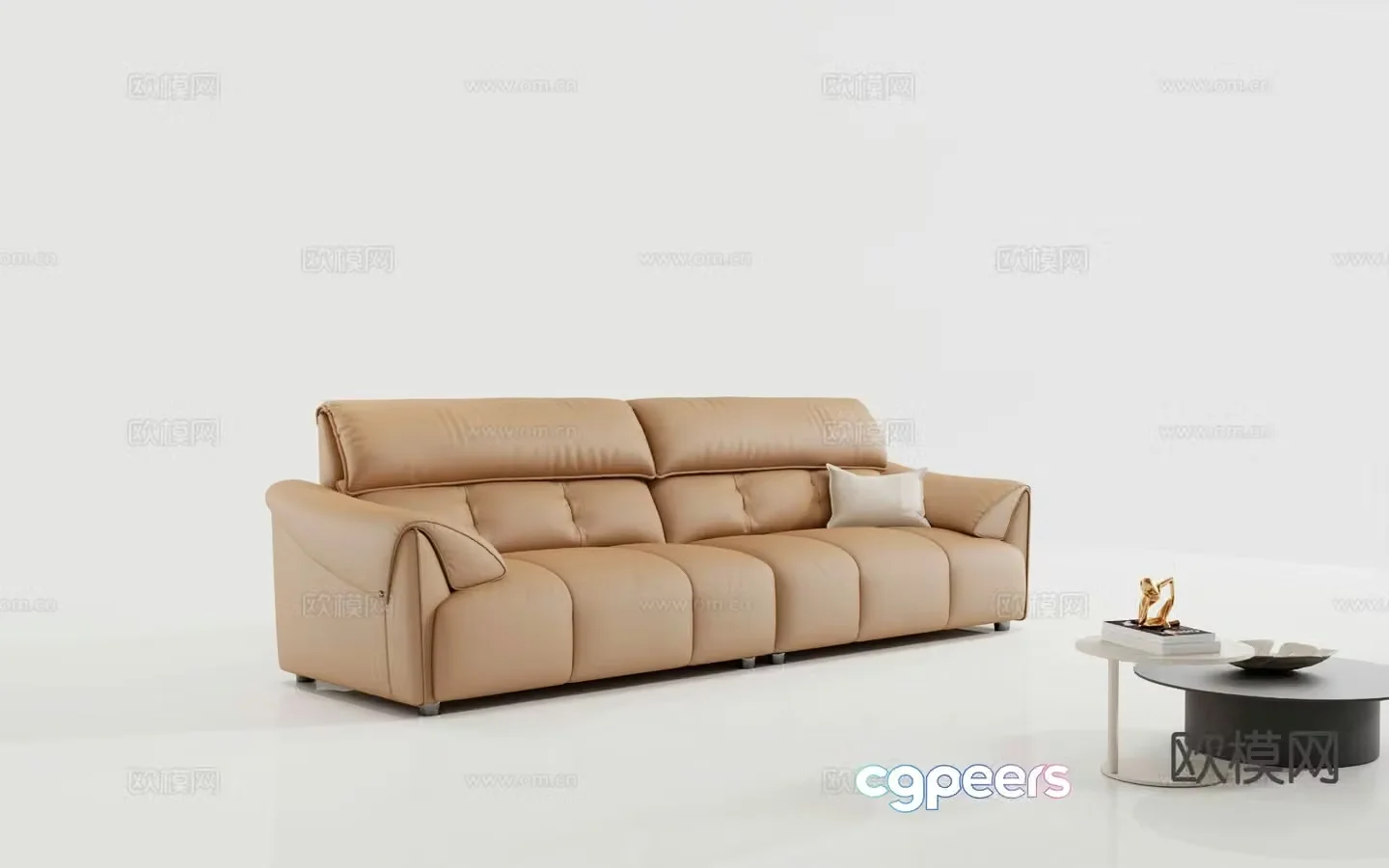 Italian love sofa 3d model