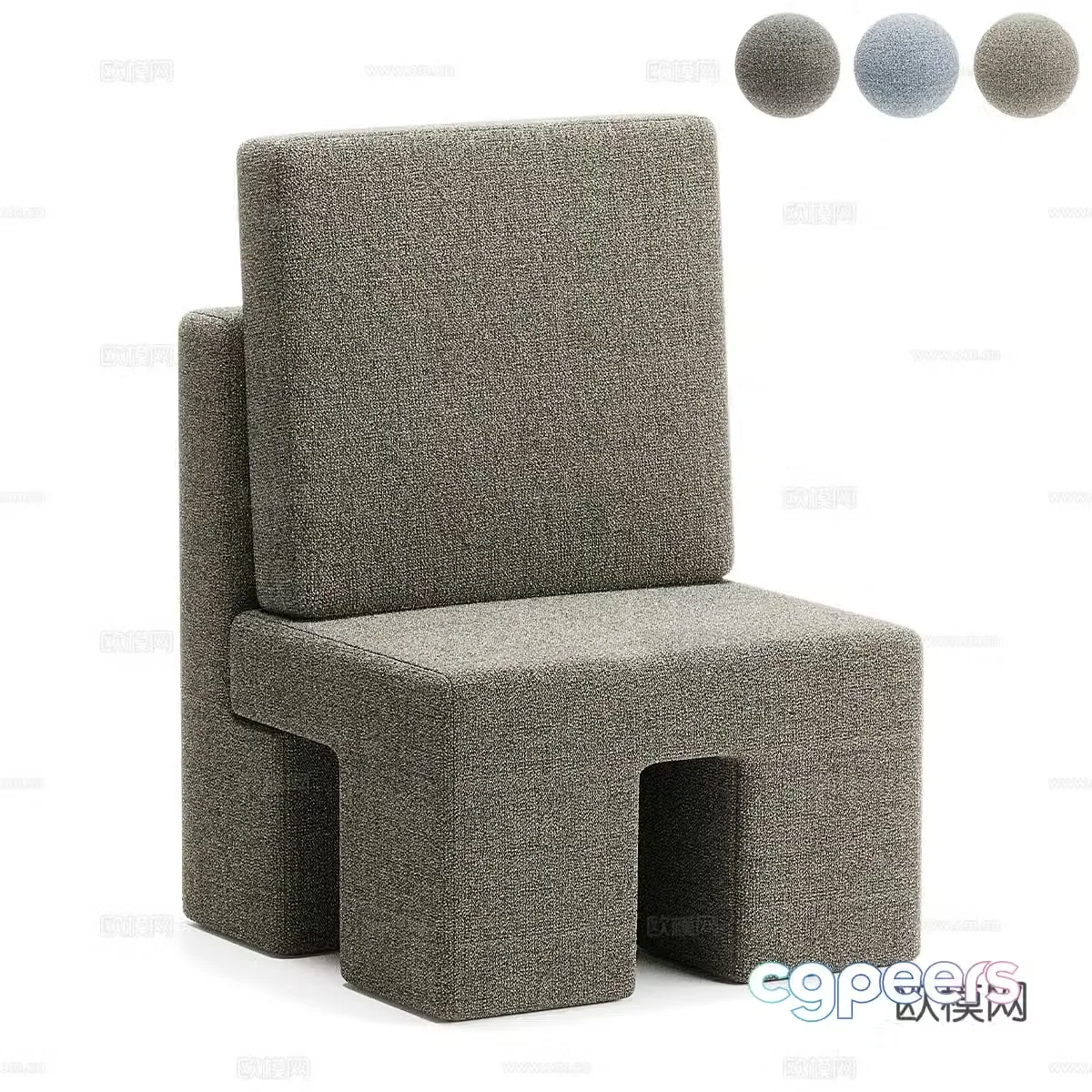 Leisure chair 3d model