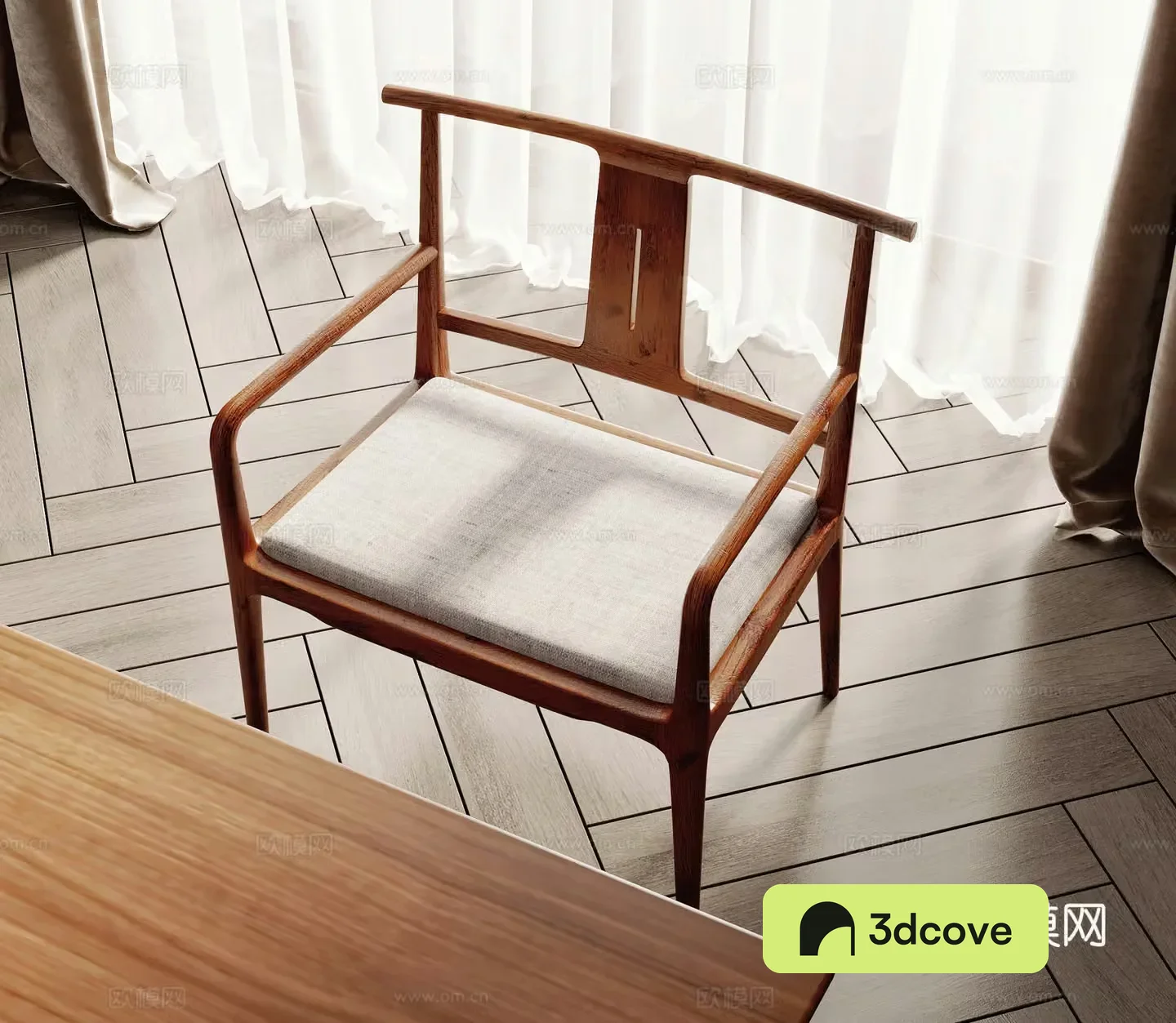 New Chinese style chair Taishi chair