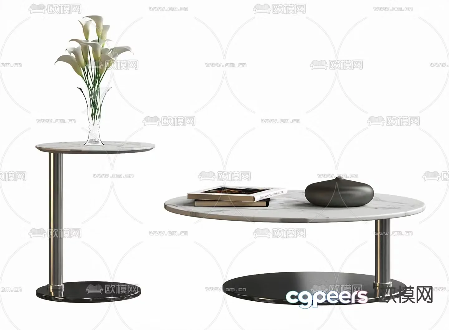3D model of mother-in-law coffee table