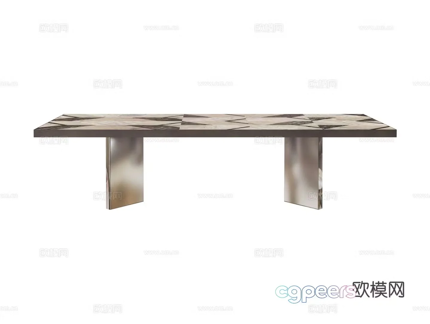 Visionnaire REVENGE Dining Table 3D Model