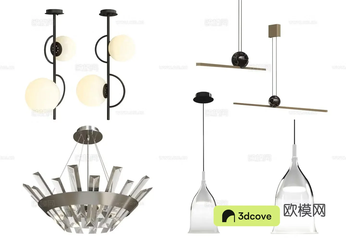 Creative chandelier art chandelier