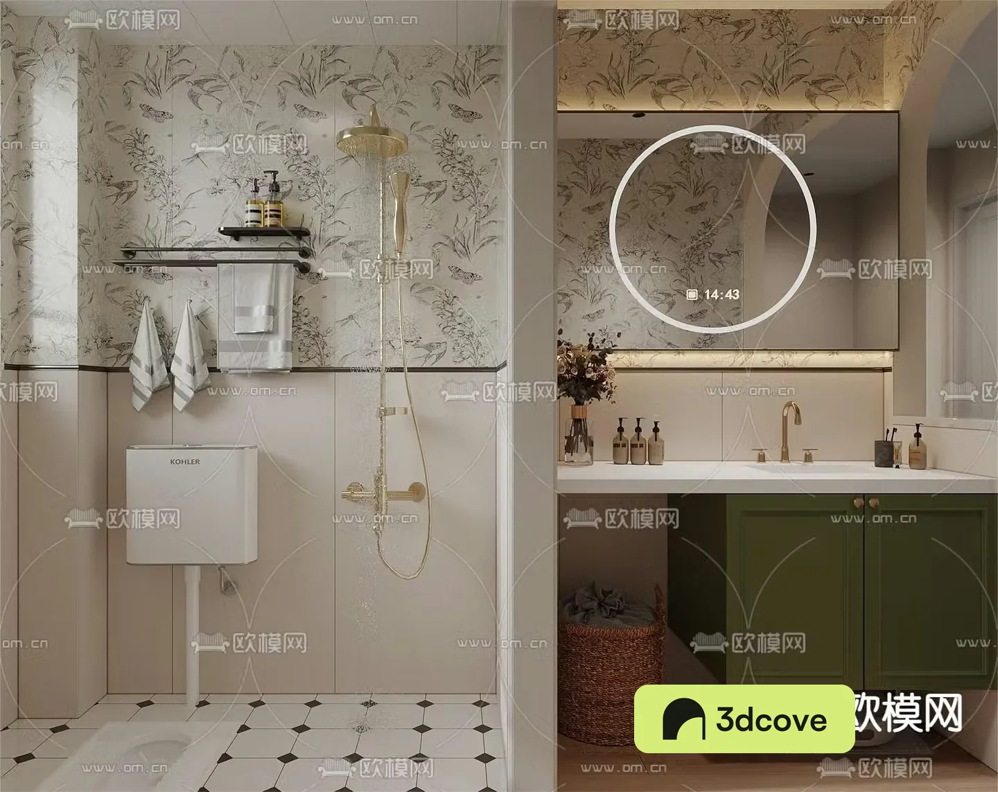 French bathroom toilet