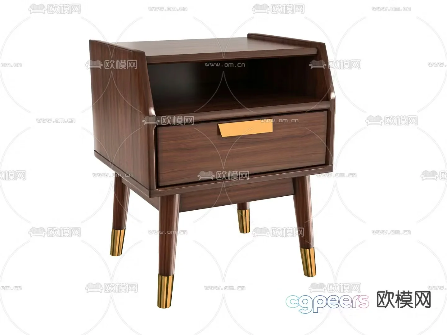 bedside table 3d model