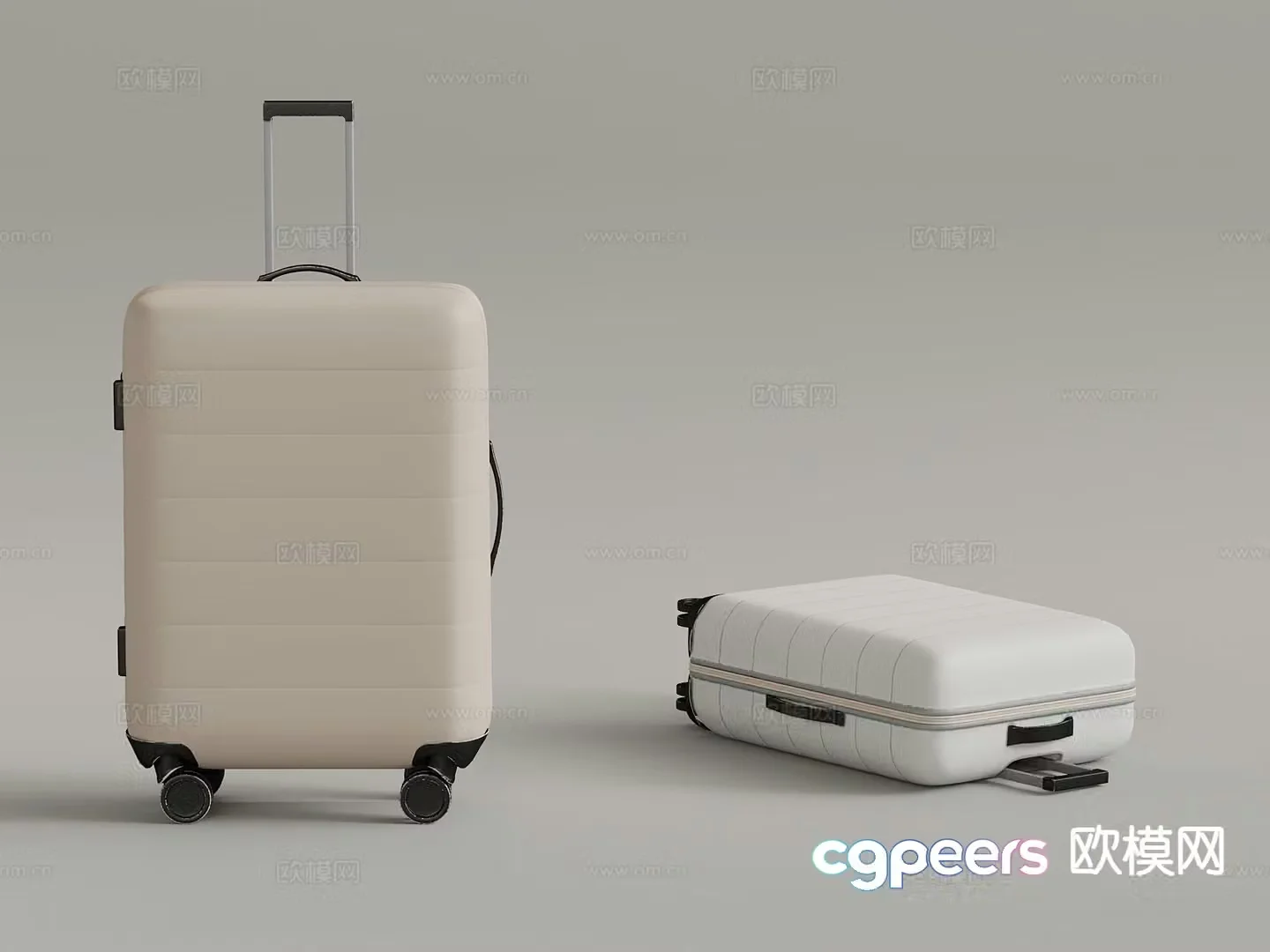 Bags Messenger Bag Suitcase Travel Case Flight Case 3D Model
