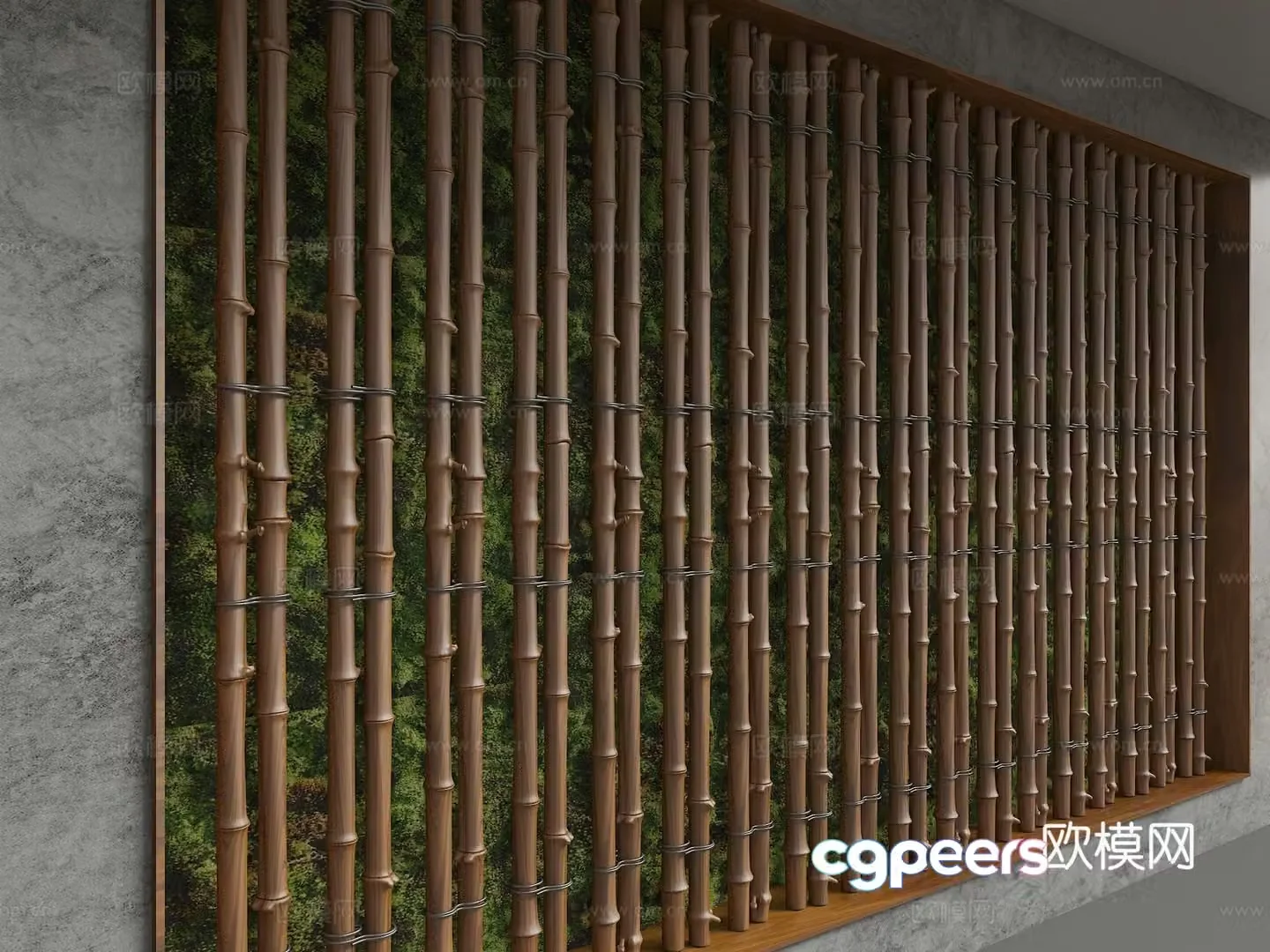 Modern partition 3d model