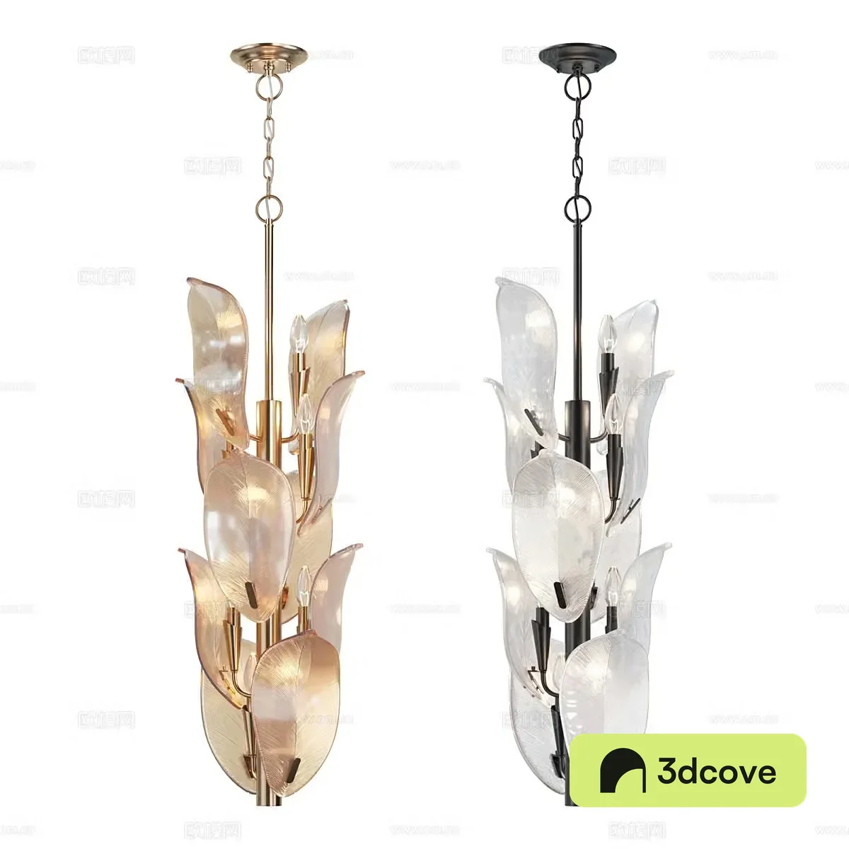 Modern simple chandelier living room chandelier dining chandelier lamp
