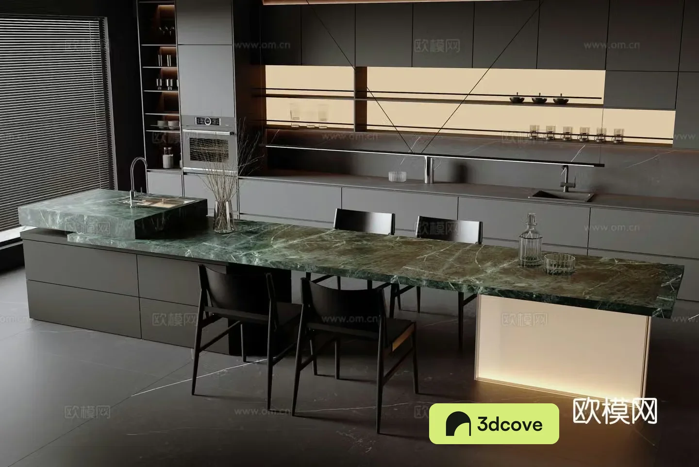 Modern Italian island restaurant