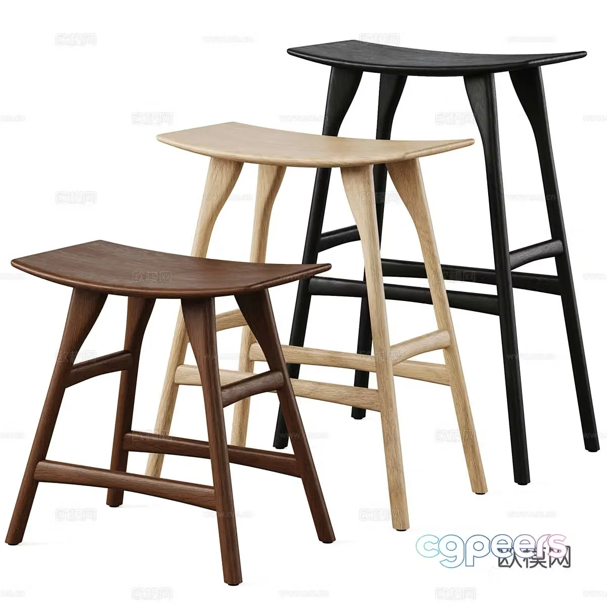 Bar chair 3d model