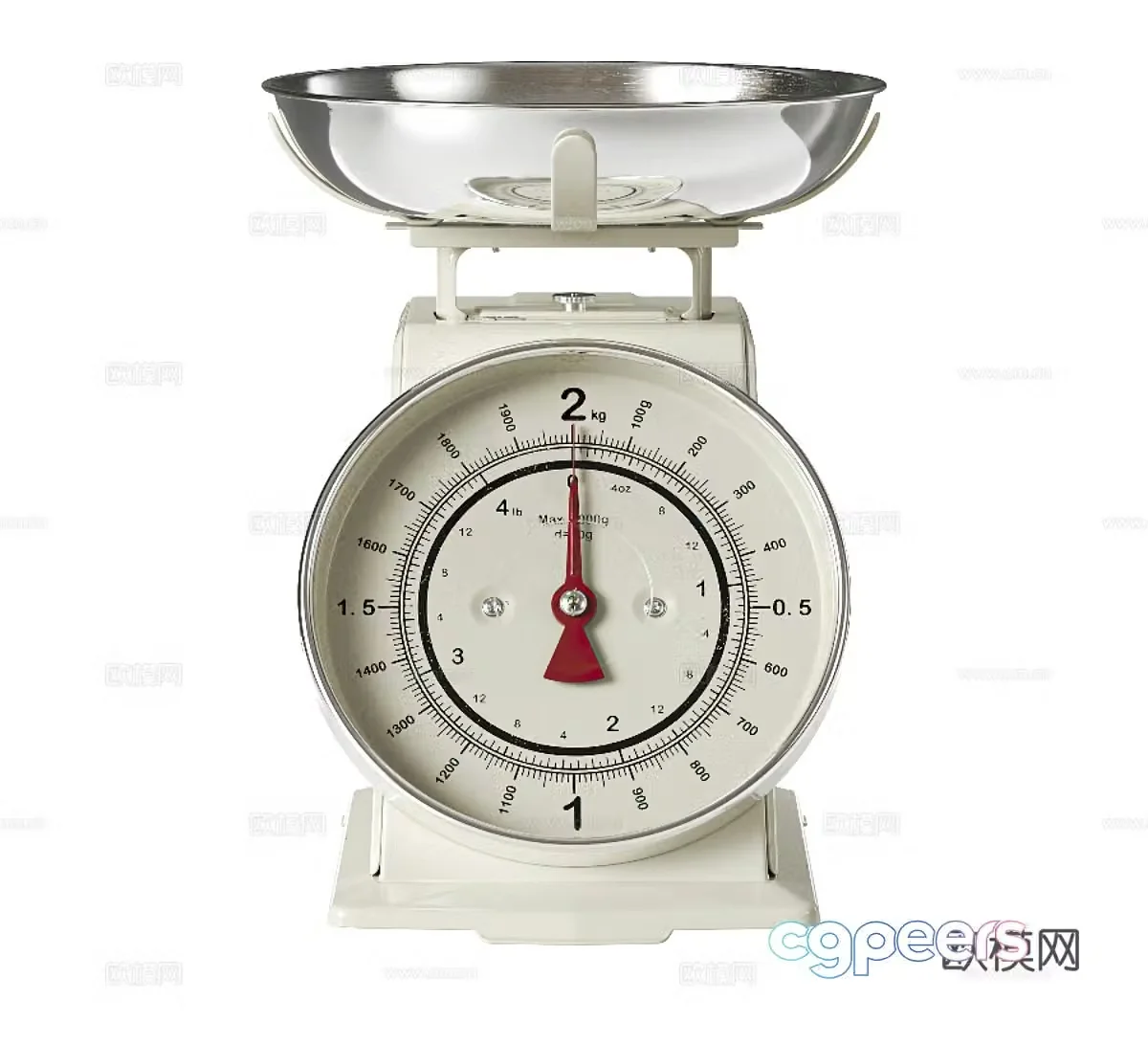 Kitchen supplies Electronic score Kitchen scale Baking scale 3D model