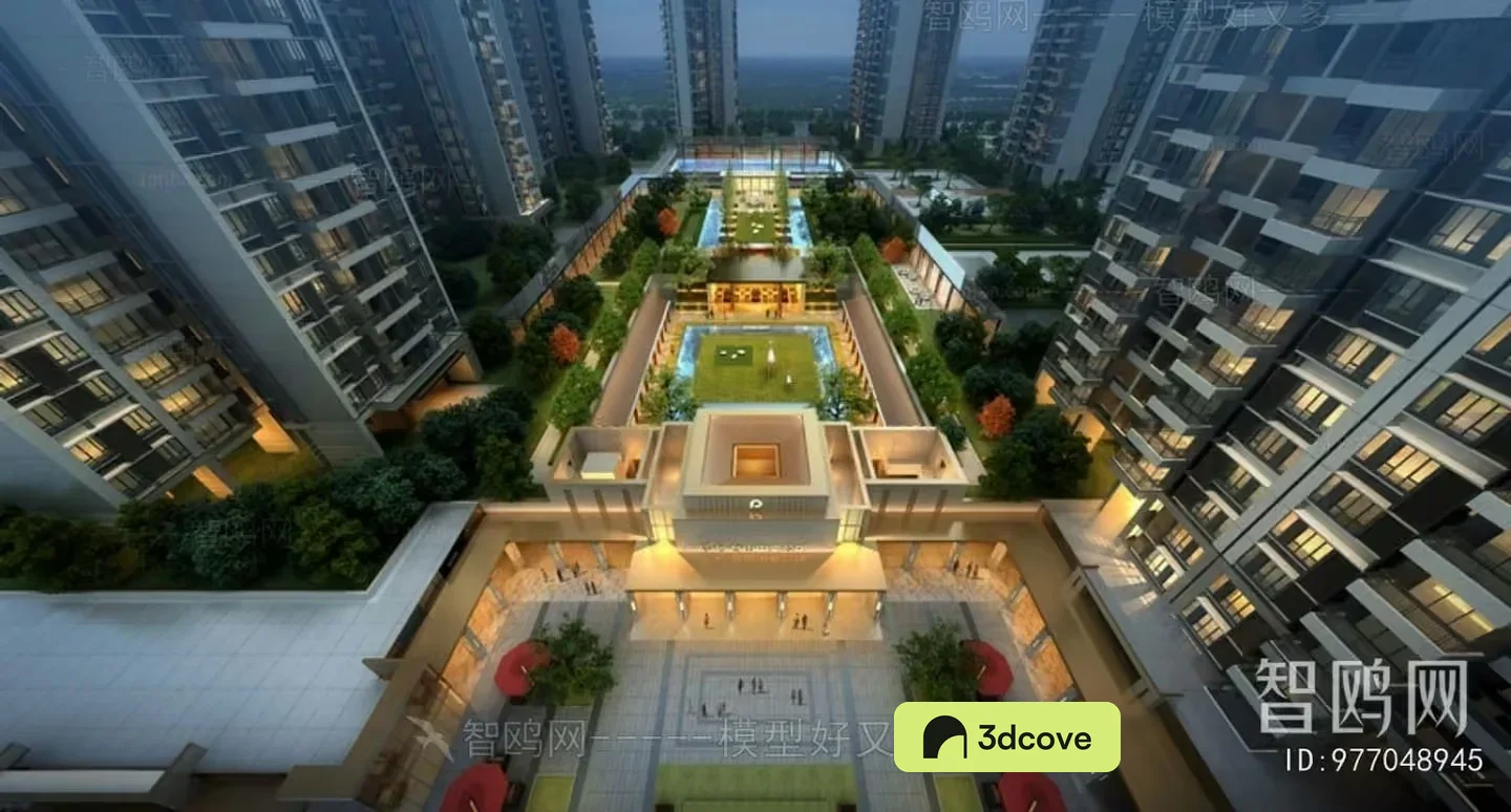 Modern Apartment Building