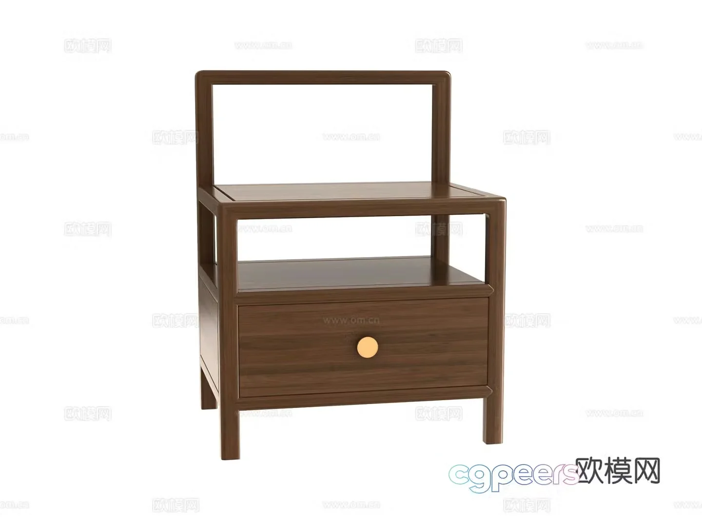 bedside table 3d model