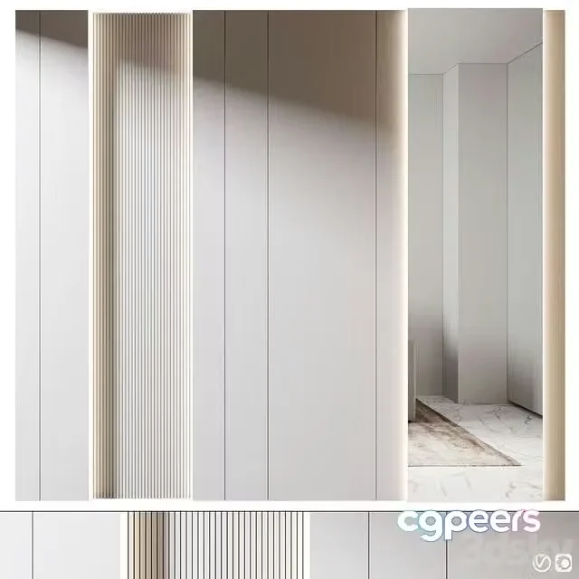 3ds Max Free – Wall Panel 56