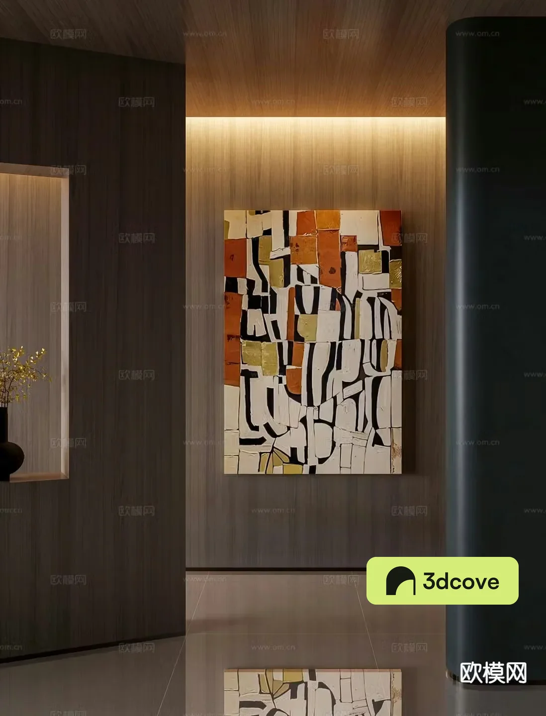 Modern hanging painting abstract painting