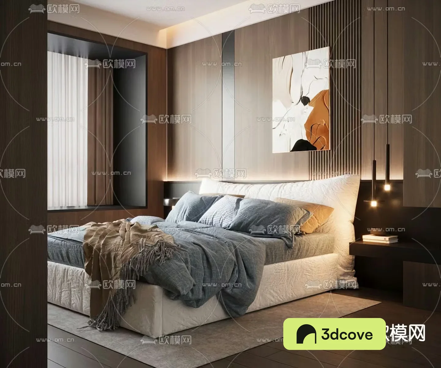 Italian double bed