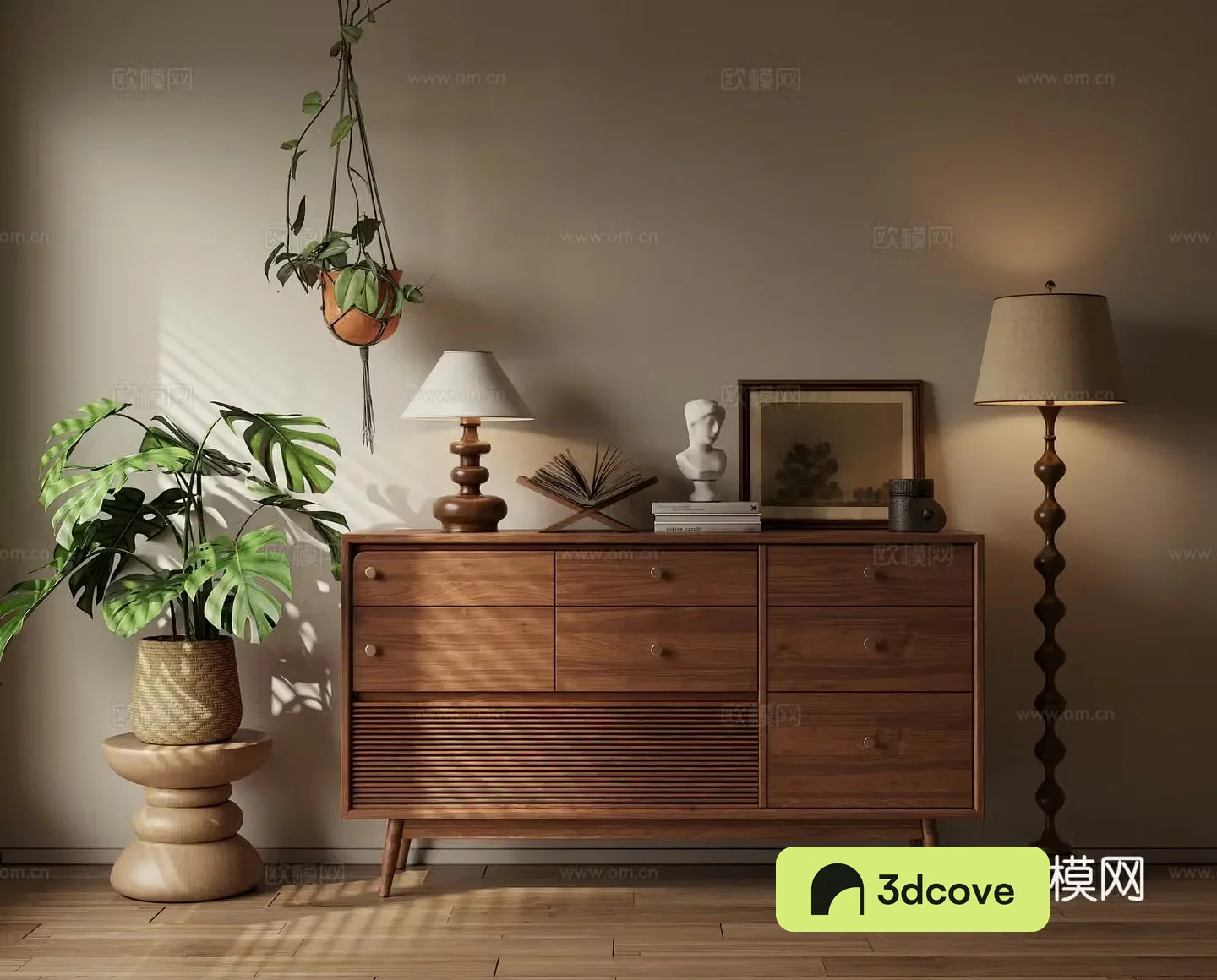 medieval style porch cabinet
