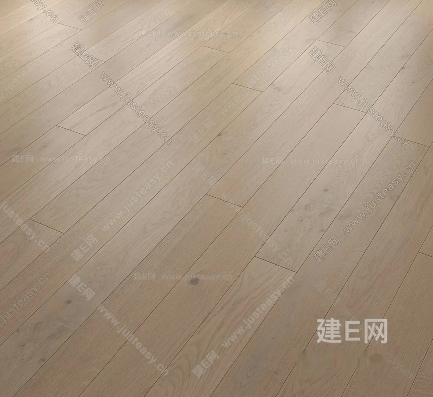 Light-Colored Wooden Floor 3D Model – 3754 – VRAY Render