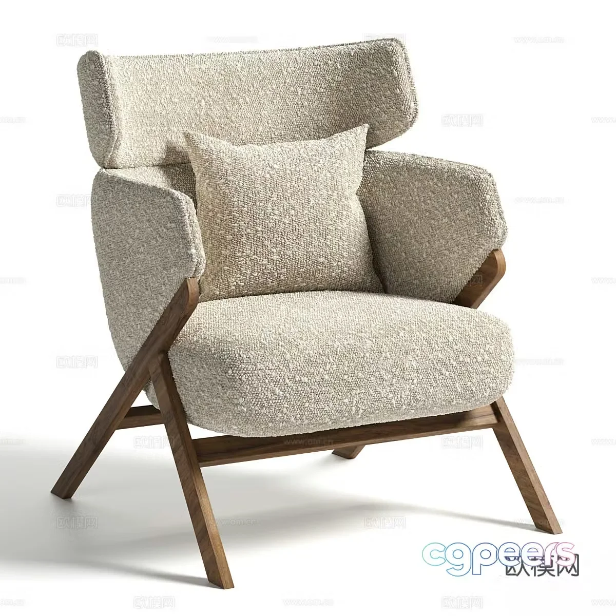 Leisure chair 3d model