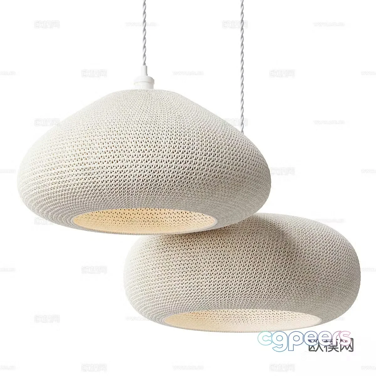 Wasabi Decorative Chandelier 3D Model