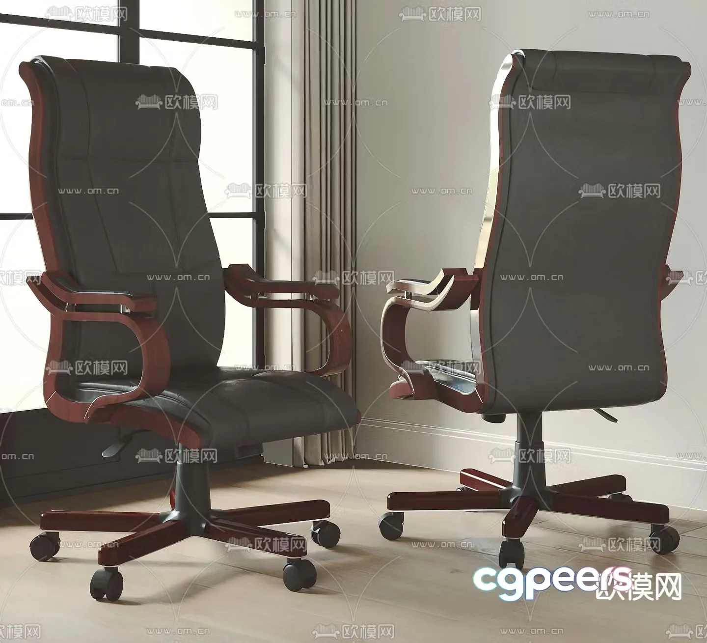 Boss chair office chair executive chair 3d model