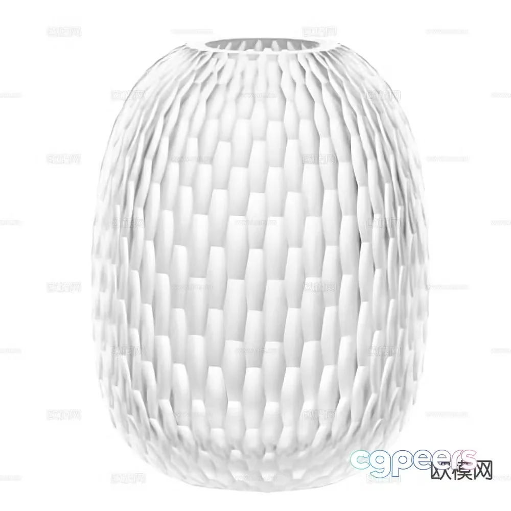 RÃ¼ckl glass vase 3d model